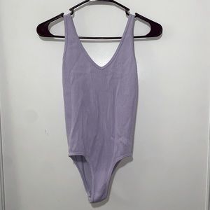 Aura one size purple bodysuit
